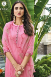 Beautiful Sequin Embellished Sharara Suit - Pink