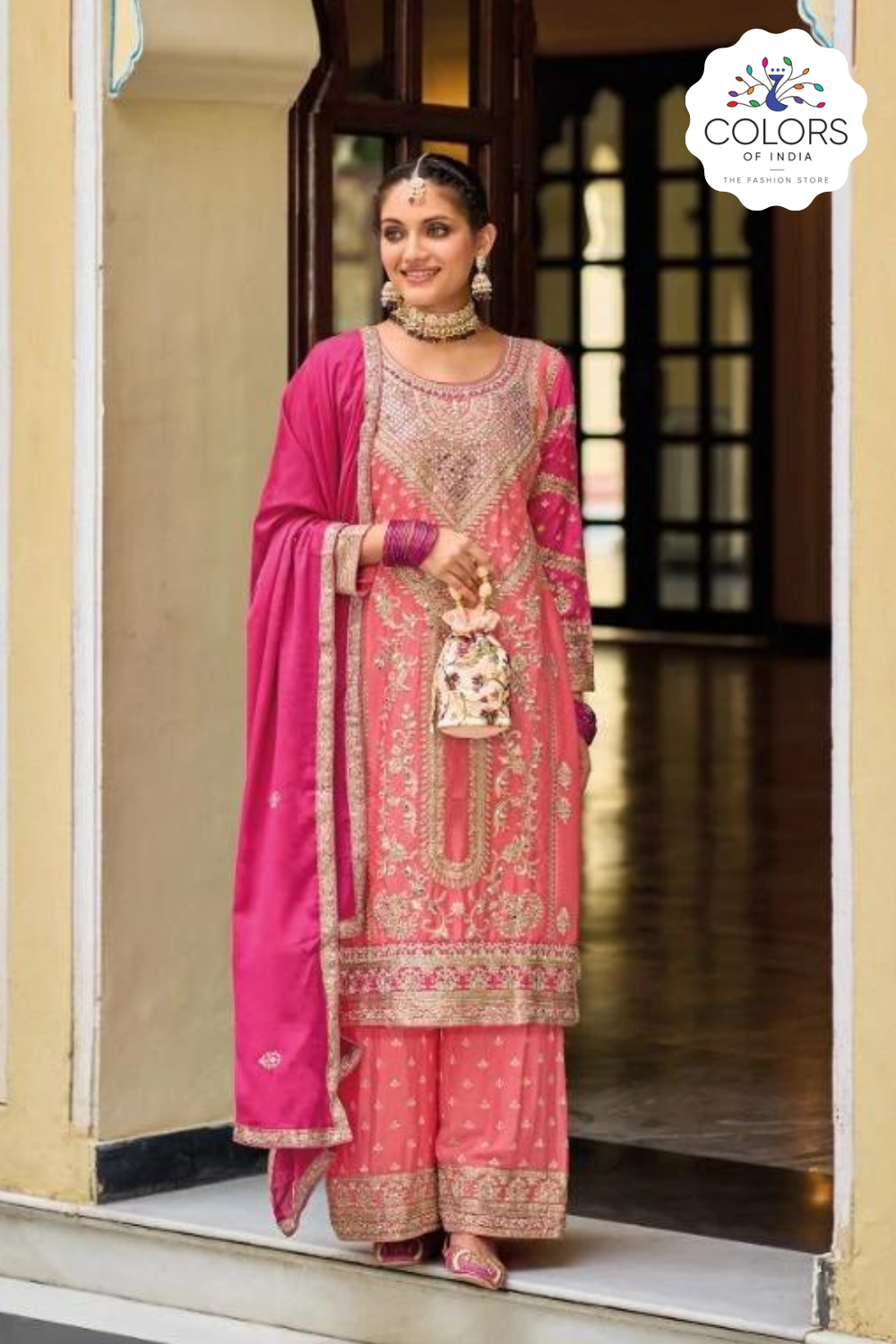 In The Style set in pink